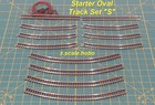Marklin Z Scale Starter Track Set S Oval W feeder 8590 R195mm  new  usa Dealer
