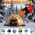 12v 5kw Dual Brushless Diesel Air Heater Split Type - 2 4 Gallon Fuel Tank