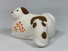 Akita Dog Mother   Puppy Japanese Cherry Blossoms Year Of The Dog Figurine