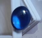 Loose Natural Blue Sapphire Egl Certified Gemstone Oval Cabochon 34 20 Ct