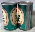 Carling Red Cap Ale Vintage Beer Can Lot Of 2 Cans Punch Top Canada