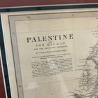 Sduk 1843 Map Palestine Hauran Adj Districts W  Hughes Grt Mosque Arus Minaret