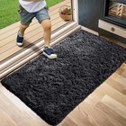 Small Shaggy Rug 2x3 3x5 Soft Fluffy Accent Mat Bedside Nursery Floor Runner