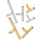 6pcs Brooch Converters For Changing Brooches Pins To Pendant