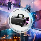 500w Led Smoke Fog Machine Rgb Color Stage Fogger Effect Halloween Disco Club Us