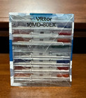 Victor Minidiscs Ar Color Mix 80min Blank Recordable 10pack New Sealed 10md-80lx