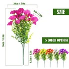 Artificial Silk Flowers Bulk Fake Floral Stems Outdoor Wedding Party Home Decor