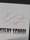 Mystery School Long Wharf Theatre Program Booklet Autographed By Tyne Daly