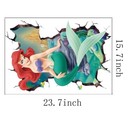 Little Mermaid Removable Wall Sticker Kids Room Decal Vinyl Home Nursery Decor