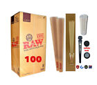 Raw Classic King Size Cone Authentic 100 Pack  phily Tube glass Cone Tip