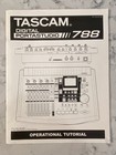 Tascam 788 Pro Audio 8-track Digital Recorder Portastudio W  Book s