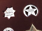 Franklin Mint Sterling Silver  official Badges Of The Great Western Lawmen 