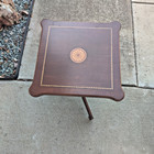 The Bombay Company Tilt Top Mahogany  End side accent Table--vintage 1995