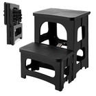 Folding 2-step Stool For Adults  Non-slip Collapsible Footstool For Kids 