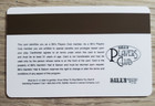 Bill s Gamblin  Hall   Saloon Casino Las Vegas Slot Card