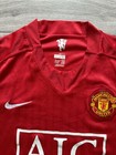 Manchester United 2007 09 Home Football Shirt Soccer Jersey Nike Size Large