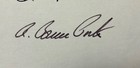 Wwii Ace Usmc Marine Corps Night Fighter Pilot R  Bruce Porter Signed Card