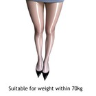 1 Pairs Women High Waist Oil Glossy Sheer Stockings Tights Pantyhose Hosiery    