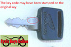 Honda Motorcycle Atv Sxs Key Cut To Code Keys Codes A00-a99   B00-b99