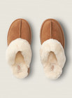 Ugg   Womens  Disquette Slippers - Brown  Medium  new 