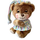 Vintage 80 s Fisher Price Sleepytime Teddy Beddy Bear Plush Stuffed Animal