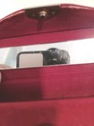 Vintage Mirror Rec Lipstick Case Holder  