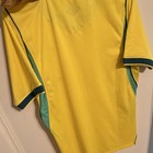 Nike Brazil Cbf National Team Soccer Jersey Shirt Yellow Green
