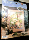 Bucilla Silk Ribbon Embroidery Kit 1995 Grazing Sheep  41019 New Open Pkg