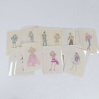 Barbie Panini Album Stickers 1989 Unused Mattel 174 Out 180    21 Out 26 Letter