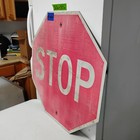 Stop Sign 30  Authentic Retired Street Traffic Road Sign Lot 12-449