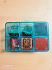 Vintage Sanrio Keroppi Stamp Set 1989 Frog Kawaii With Case Stationery 