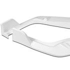 Front Bumper Lip Spoiler Kit For 2009-2011 Honda Civic Sedan Painted White