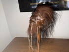 Wild Woolly Haired Halloween  movie Prop Shrunken Head