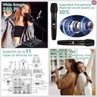 Pro 5 Channel Audio Mixer Mic Set For Live Streaming  Family Karaoke  Studio