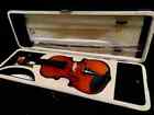 Violins-bankruptcy- New Adult 4 4 Flamed Solid Concert Violin fiddle-german