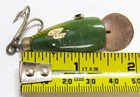 Kiraku   Co  Vintage 60 s Japanese Import Metal Lip 1-1 2  Wood Fishing Lure
