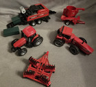 Ertl Case International Mx135 6388 Tractors   Baler Grinder Disc 1 64 Lot Of 5