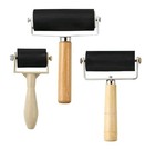  3 Pack Rubber Roller Brayer Rollers 1 4 2 4 4 Inch Art Beige-1 4 2 4 4 Inch