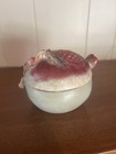 Chinese Export Ceramic Famille Rose Pomegranate Altar Box