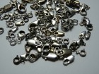 Sterling Silver 925 Vintage Current Used Clasps Lot Lobster And Round 50 Gram