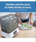 Dr  Brown s Baby Bottle All-in-one Bottle   More Sterilizer And Dryer White