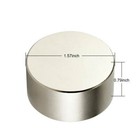 6pcs Neodymium Magnet N52 Super Strong Round Magnet Rare Earth Disc 40mmx20mm