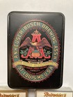 Anheuser-busch Budweiser Classic Playing Cards In Tin Box - 2 Decks - Sealed New