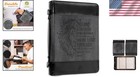 Lion Bible Cover  Gray   Black  Large