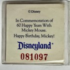 Vtg Disneyland 60 Years 1928-1988 Mickey Mouse Numbered 81097 Commemorative Coin
