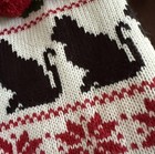 18  Knit Kitty Cat Pet Christmas Stocking Nwt Free Shipping  Christmas 2025 Item