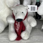 Coca Cola Polar Bear Stuffed Animal 3 Total