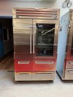 48    Subzero Pro Refrigerator Freezer With Glass Door Pro4850g  11 2022 Model 