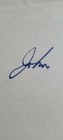 John Mccain Senator Hand Signed Card