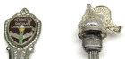 Hershey s Chocolate Park Pa Vintage Silver Plated Lot Of 2 Collector Spoons